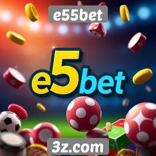 Avaliação de recursos do site de jogos e55bet