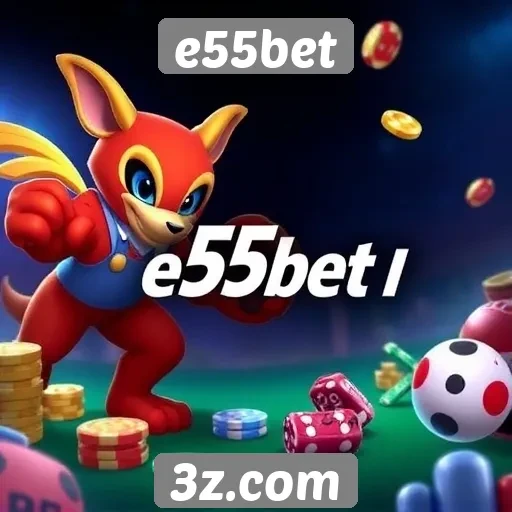 Tendências de jogos populares no e55bet